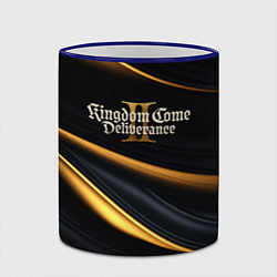 Кружка 3D Kingdom Come Deliverance 2 black and gold, цвет: 3D-синий кант — фото 2