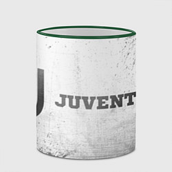Кружка 3D Juventus - white gradient по-горизонтали, цвет: 3D-зеленый кант — фото 2