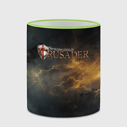 Кружка 3D Stronghold сrusader гроза крестоносцев, цвет: 3D-светло-зеленый кант — фото 2