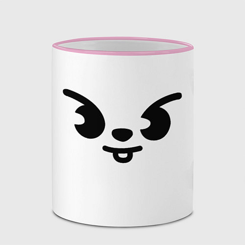 Кружка цветная Leebit skzoo / 3D-Розовый кант – фото 2