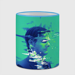 Кружка 3D Марк Скаут - Разделение, цвет: 3D-небесно-голубой кант — фото 2