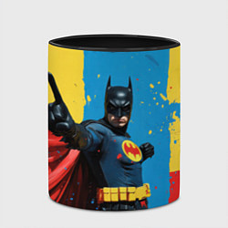 Кружка 3D Бэтмен предупреждает, цвет: 3D-белый + черный — фото 2