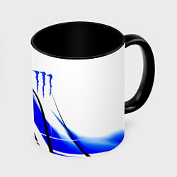 Кружка цветная Monster energy линии абстракции