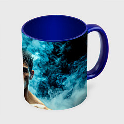 Кружка цветная Артуро Гатти в дыму