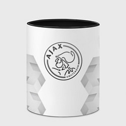 Кружка 3D Ajax white poly, цвет: 3D-белый + черный — фото 2