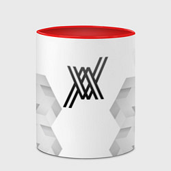 Кружка 3D Darling in the FranXX white poly, цвет: 3D-белый + красный — фото 2