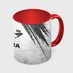 Кружка 3D Akira - white gradient, цвет: 3D-белый + красный