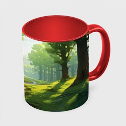 Кружка цветная Fabulous forest