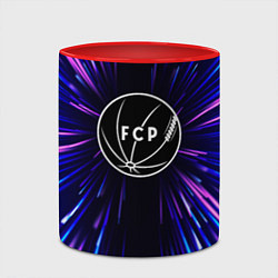 Кружка 3D Porto neon energy, цвет: 3D-белый + красный — фото 2