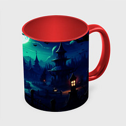 Кружка 3D Day of the Dead - Хэллоуин, цвет: 3D-белый + красный