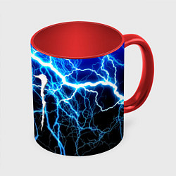 Кружка 3D Monster energy electro, цвет: 3D-белый + красный
