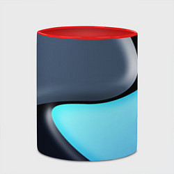 Кружка 3D Разноцветный, цвет: 3D-белый + красный — фото 2