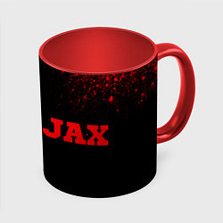 Кружка 3D Ajax - red gradient по-горизонтали, цвет: 3D-белый + красный
