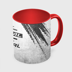 Кружка 3D Haval - white gradient, цвет: 3D-белый + красный