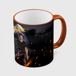 Кружка 3D Supernatural - true hunters, цвет: 3D-оранжевый кант