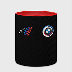 Кружка 3D БМВ чемпион, цвет: 3D-белый + красный — фото 2