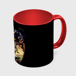 Кружка цветная Черный дракон темницы - Герои Меча и Магии 3