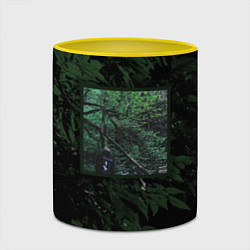 Кружка 3D Фараон фосфор, цвет: 3D-белый + желтый — фото 2