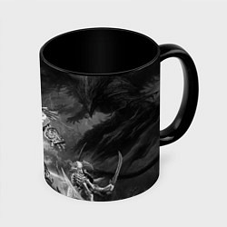 Кружка цветная Робаут Жиллиман - Ультрамарины Warhammer