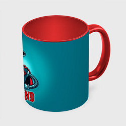 Кружка 3D Bender superman - collaboration, цвет: 3D-белый + красный