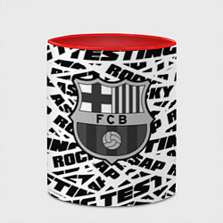 Кружка 3D AAP Rocky barcelona, цвет: 3D-белый + красный — фото 2