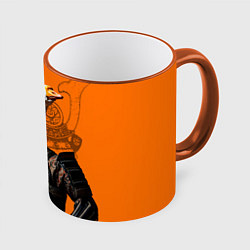 Кружка 3D Гусидо - путь гуся, цвет: 3D-оранжевый кант