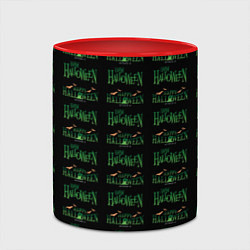 Кружка 3D Halloween pattern, цвет: 3D-белый + красный — фото 2