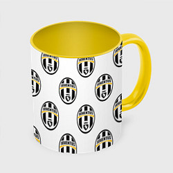 Кружка цветная Juventus Pattern