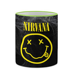 Кружка 3D Nirvana Smoke, цвет: 3D-светло-зеленый кант — фото 2