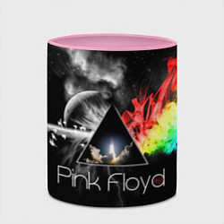 Кружка 3D Pink Floyd, цвет: 3D-белый + розовый — фото 2
