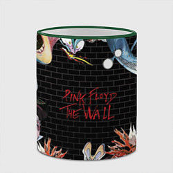 Кружка 3D Pink Floyd: The Wall, цвет: 3D-зеленый кант — фото 2