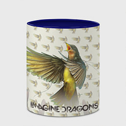 Кружка 3D Imagine Dragons: Fly, цвет: 3D-белый + синий — фото 2