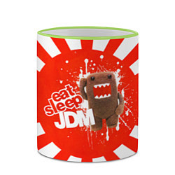 Кружка 3D Domo jdm, цвет: 3D-светло-зеленый кант — фото 2