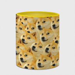 Кружка 3D Doge, цвет: 3D-белый + желтый — фото 2