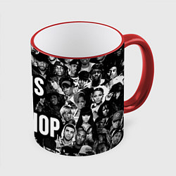 Кружка 3D This is hip-hop, цвет: 3D-красный кант