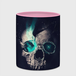 Кружка 3D Skull eyes, цвет: 3D-белый + розовый — фото 2