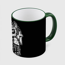 Кружка 3D BMTH Owl, цвет: 3D-зеленый кант