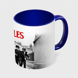 Кружка 3D The Beatles: Break, цвет: 3D-белый + синий