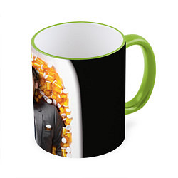 Кружка 3D Хаус в таблетках, цвет: 3D-светло-зеленый кант