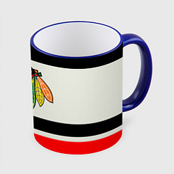 Кружка цветная Chicago Blackhawks