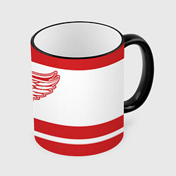 Кружка цветная Detroit Red Wings