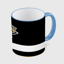 Кружка цветная Pittsburgh Penguins: Black