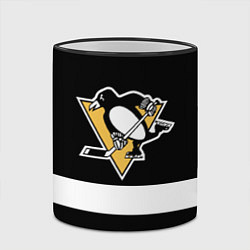 Кружка 3D Pittsburgh Penguins: Black, цвет: 3D-черный кант — фото 2