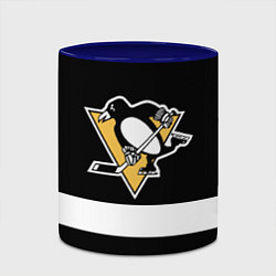 Кружка 3D Pittsburgh Penguins: Black, цвет: 3D-белый + синий — фото 2