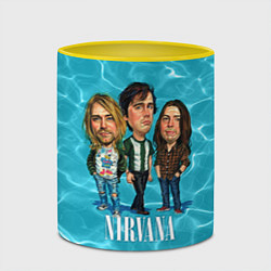 Кружка 3D Nirvana: Water, цвет: 3D-белый + желтый — фото 2