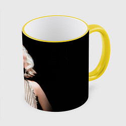 Кружка цветная Мерлин Монро 2