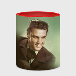 Кружка 3D Elvis Young, цвет: 3D-белый + красный — фото 2