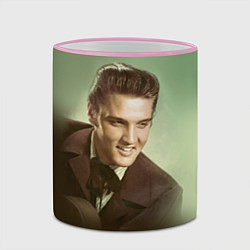 Кружка 3D Elvis Young, цвет: 3D-розовый кант — фото 2