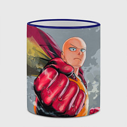 Кружка 3D One Punch Man Fist, цвет: 3D-синий кант — фото 2