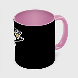 Кружка 3D Pittsburgh Penguins: Crosby, цвет: 3D-белый + розовый